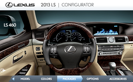 Lexus Social Configurators